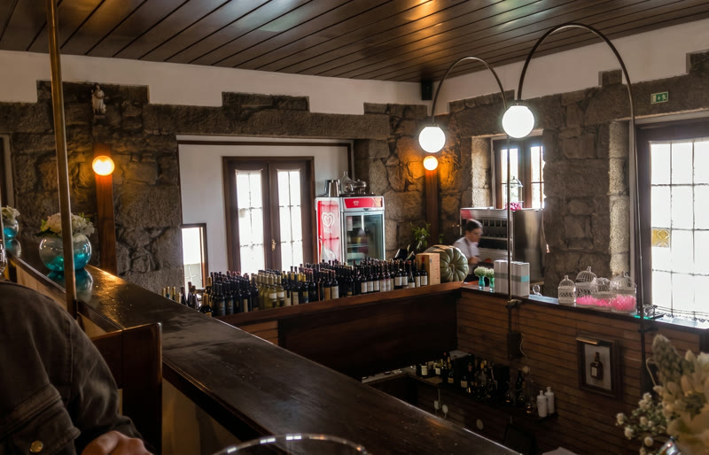 Bar interior do Santa Quitéria